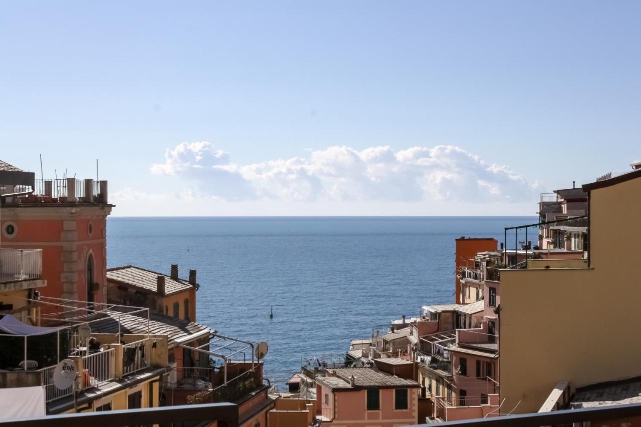 Ca Vivaldi Penthouse 5Terreparco Apartment Riomaggiore Exterior photo